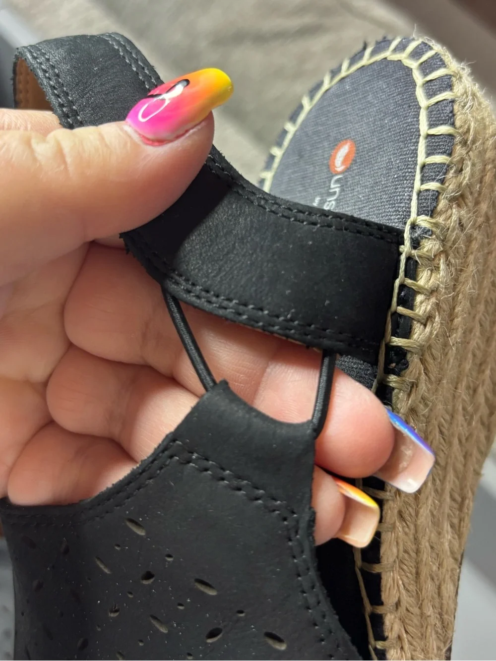 Clark’s Petrina Gail Leather Sandals Size 9 Neutral Beach Bohemian Spring